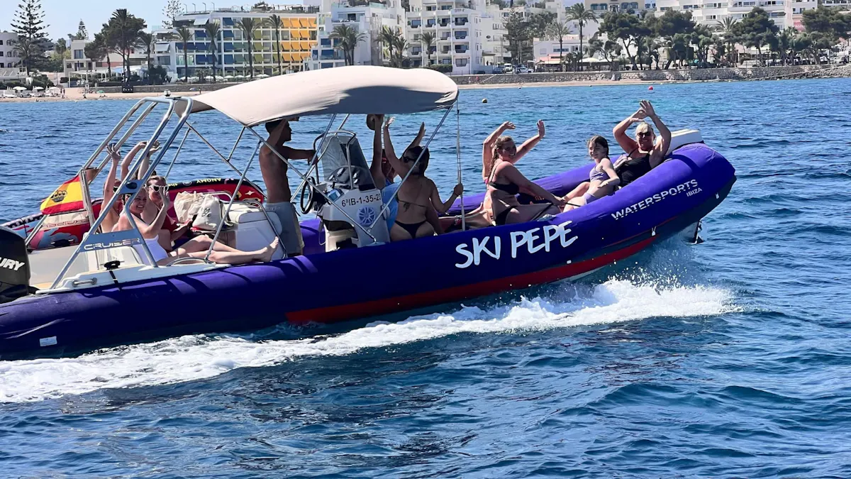 Half-day boat tour from Ibiza