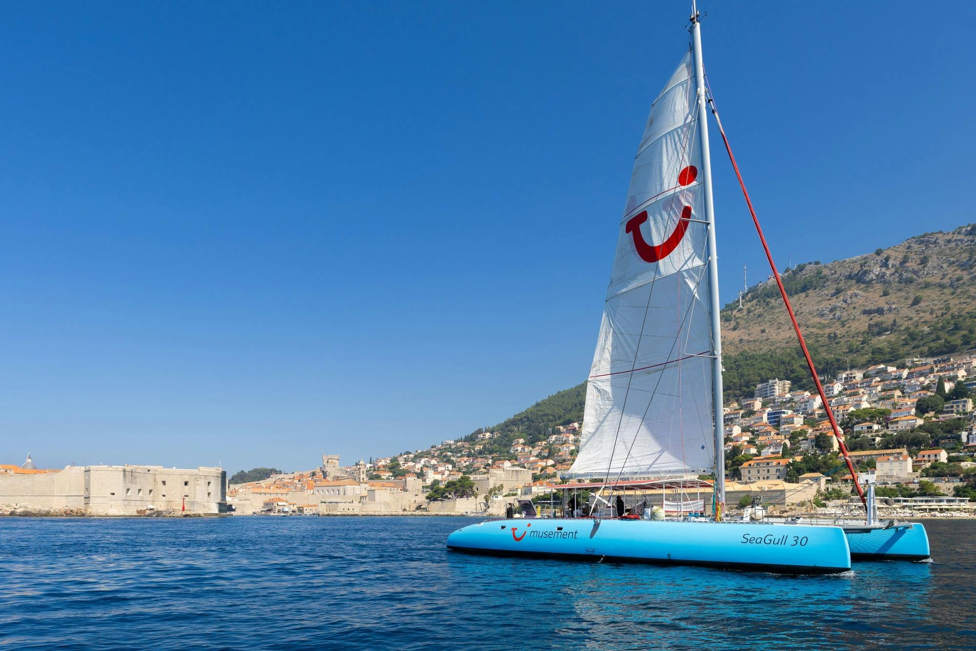 Half-day Adriatic catamaran cruise from Dubrovnik
