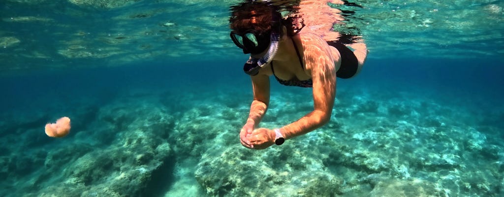 3-hour boat trip in Rhodes with snorkelling and on-board open bar