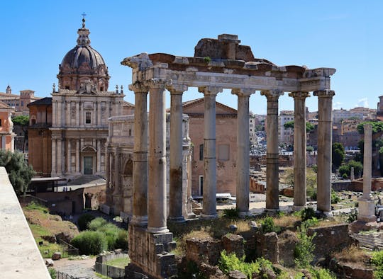 Visite privée du Colisée, du mont Palatin et du Forum romain