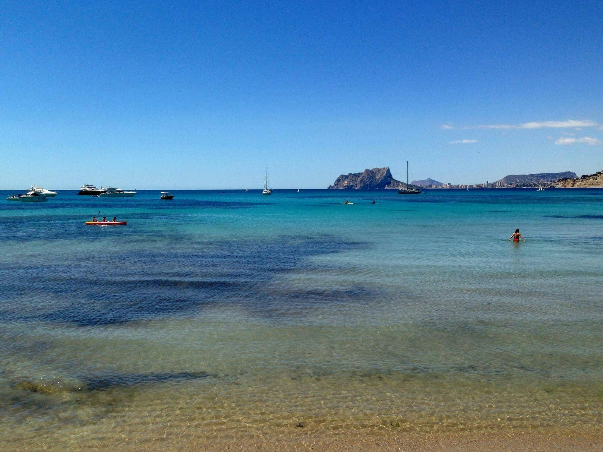 Boat trip from Calpe to Moraira in Benidorm