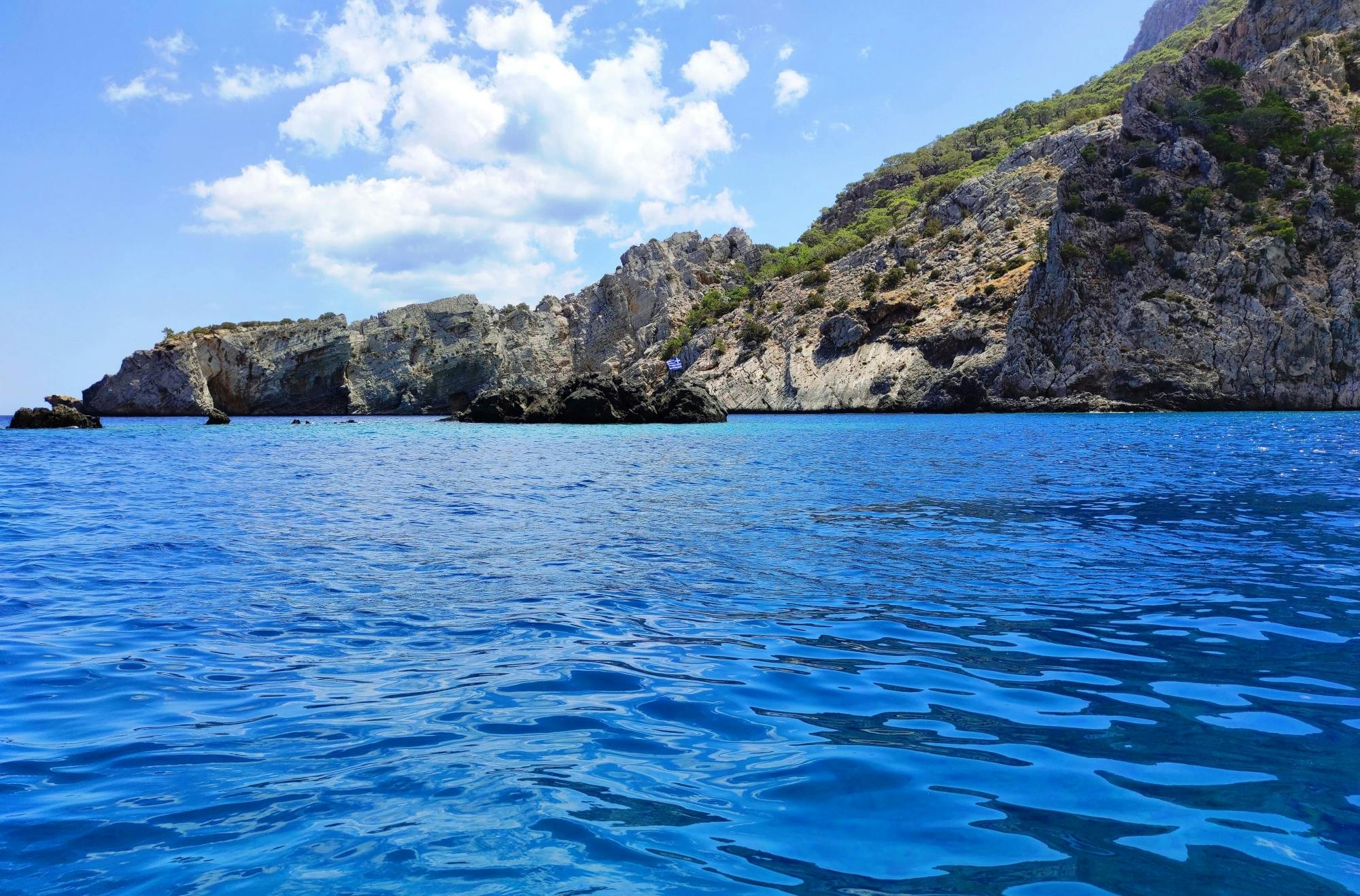 Karpathos best beaches boat cruise