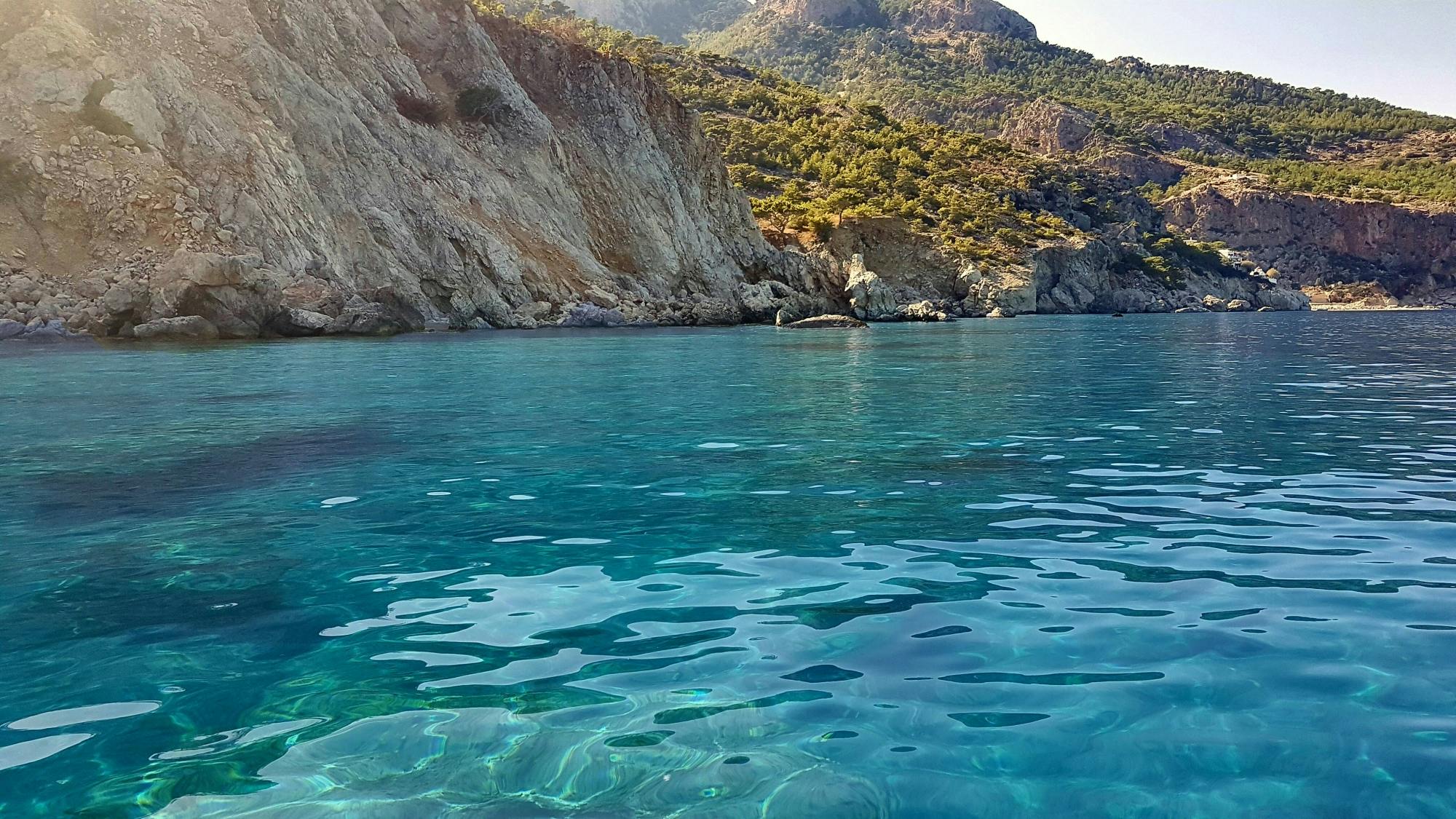 Karpathos best beaches boat cruise