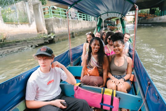 Canal boat tour