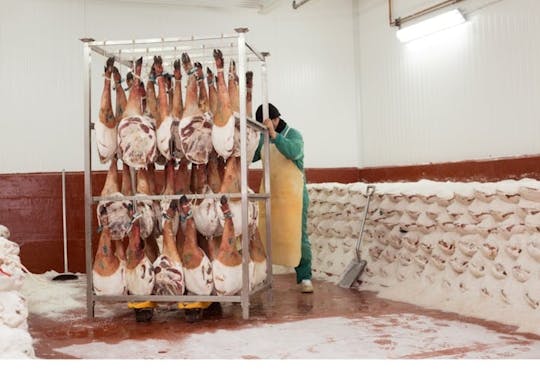 Route du jambon ibérique de Jabugo avec dégustation et visite guidée