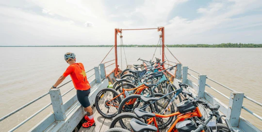 Mekong countryside cycling and boat tour with local lunch