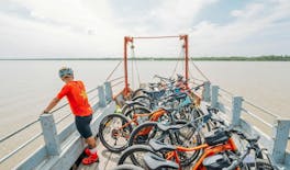 Mekong countryside cycling and boat tour with local lunch