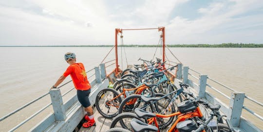 Mekong countryside cycling and boat tour with local lunch