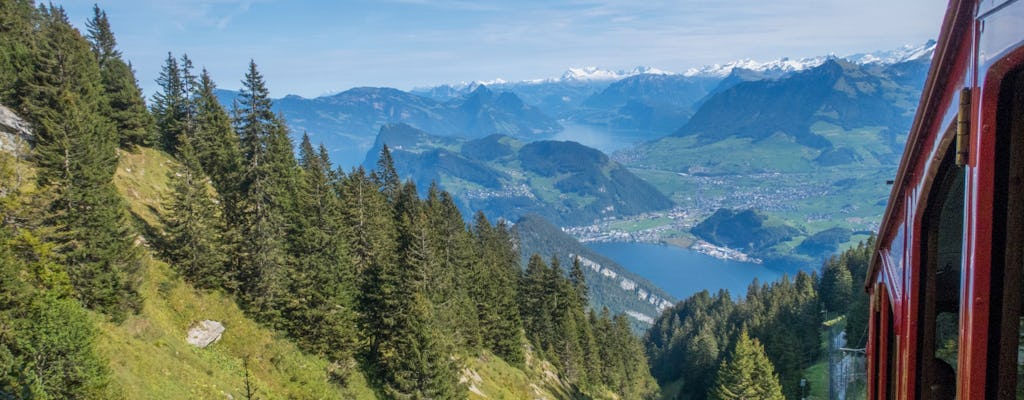 Lake Lucerne cruise and Mount Pilatus private day trip from Basel