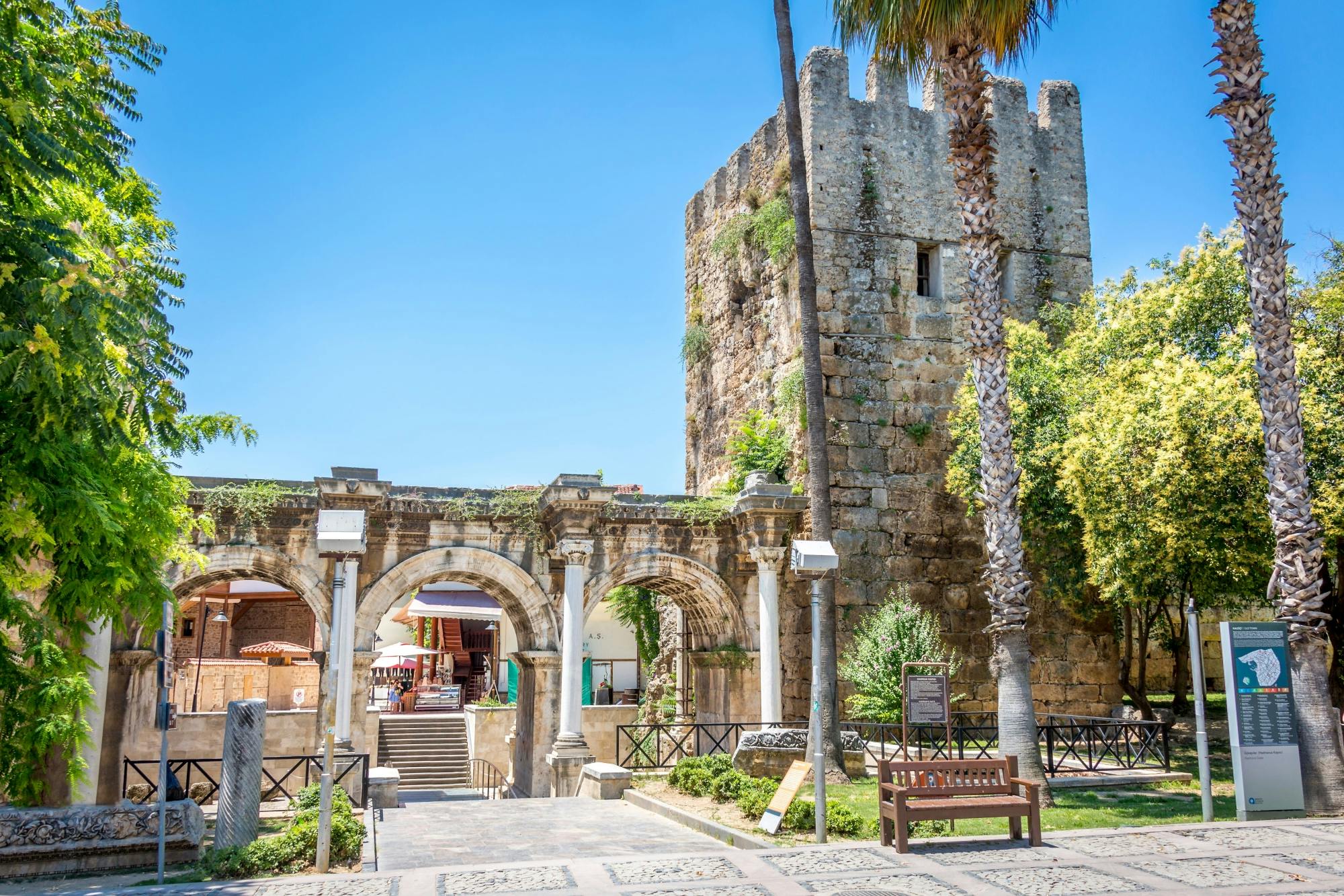 Half-day Antalya Old Town tour with Karpuzkaldiran Waterfall visit