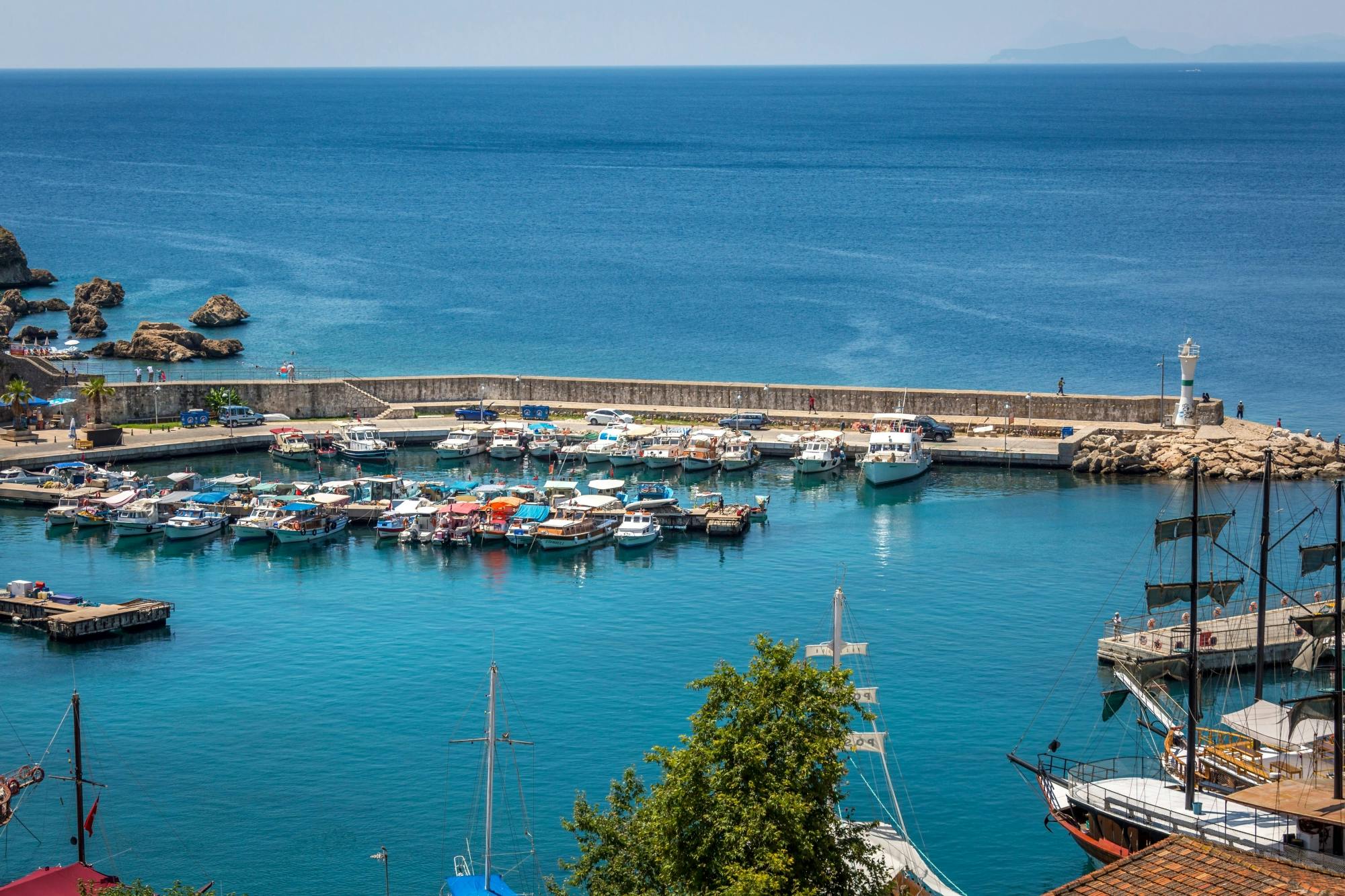 Half-day Antalya Old Town tour with Karpuzkaldiran Waterfall visit
