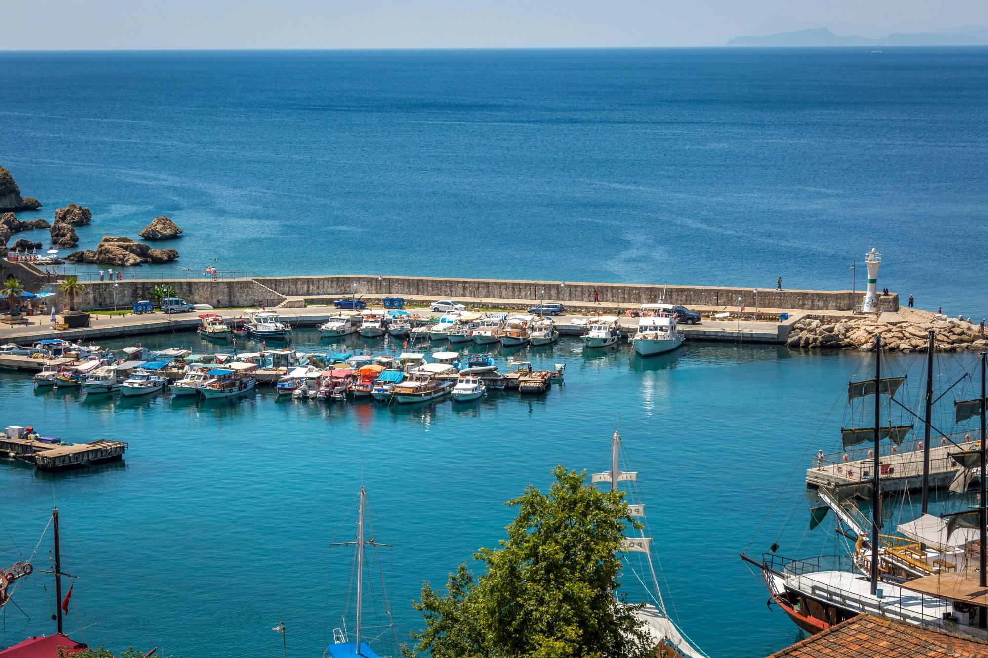 Half-day Antalya Old Town tour with Karpuzkaldiran Waterfall visit