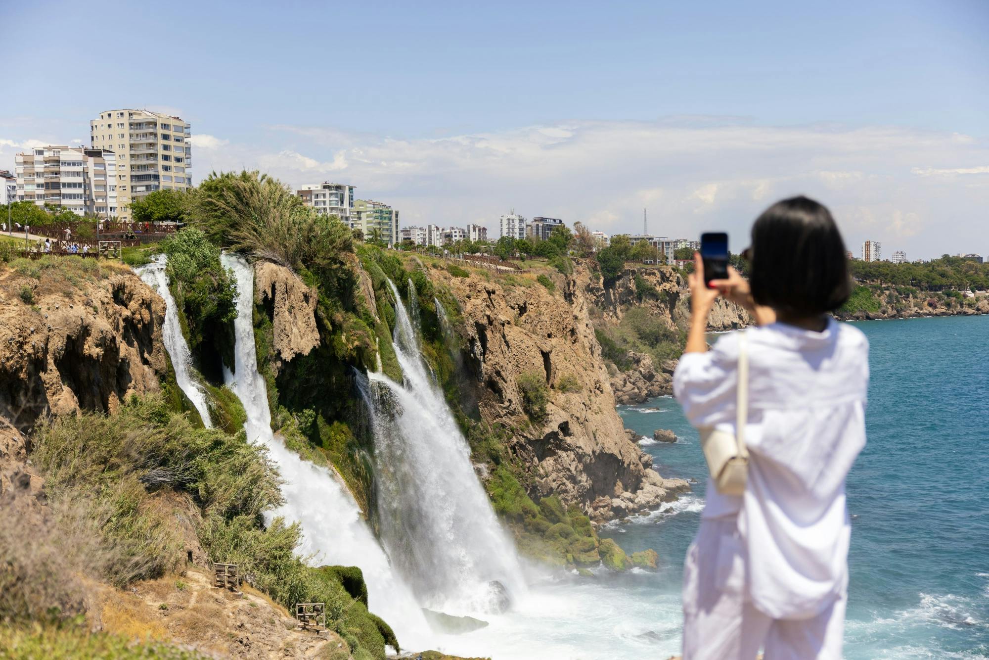 Half-day Antalya Old Town tour with Karpuzkaldiran Waterfall visit