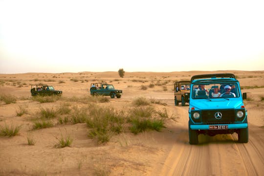 Safari por el desierto de Al Marmoom en un Clase G clásico