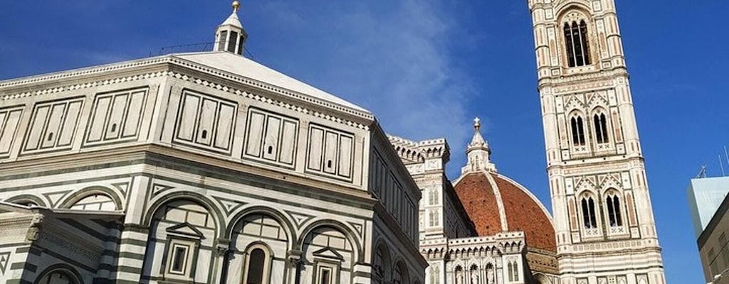 Florence Duomo and Brunelleschi's Dome entrance with audio app