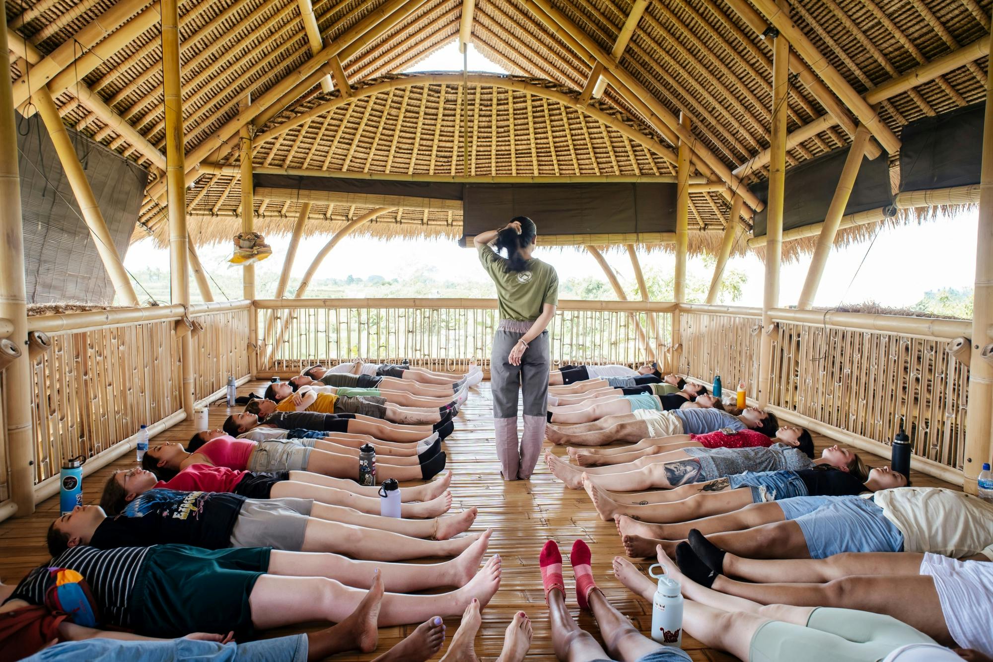 Bali regenerative farm hands-on tour with lunch and meditation