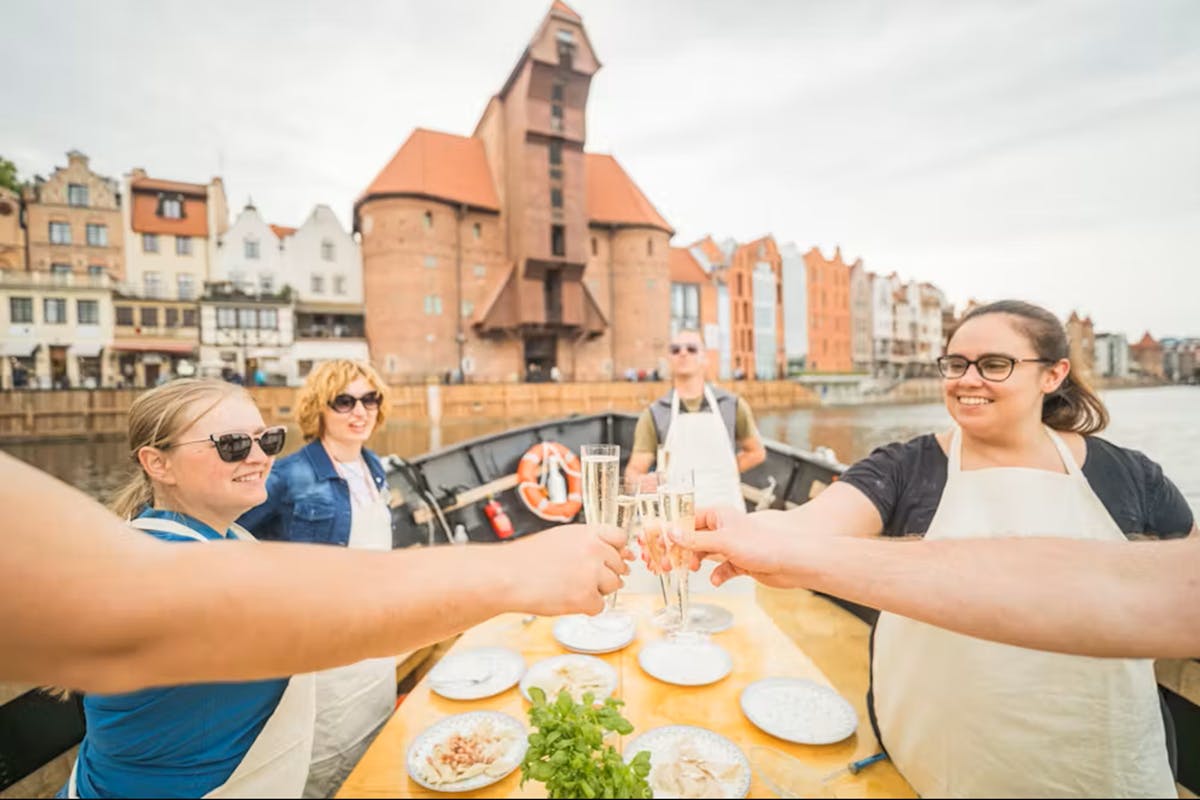 Culinaire cruise met pierogi-proeverij op de Motława-rivier