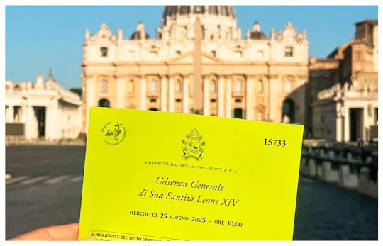 Audiência Papal e visita guiada pela Basílica de São Pedro