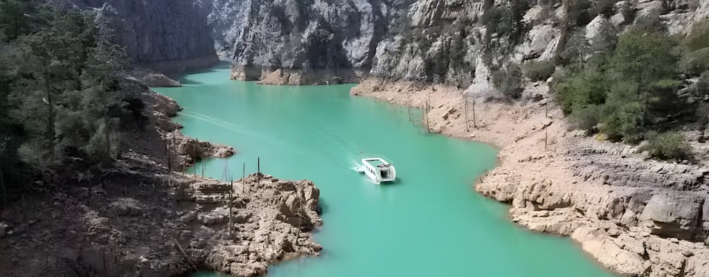 Recorrido en barco por el Cañón Verde de Manavgat y compras desde Antalya y Alanya