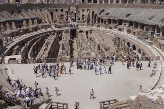 Arène des gladiateurs, Forum romain et mont Palatin avec guide