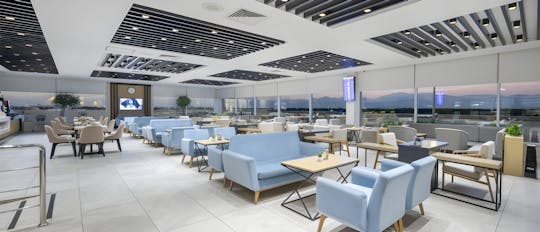 Comfort lounge at the Antalya Airport