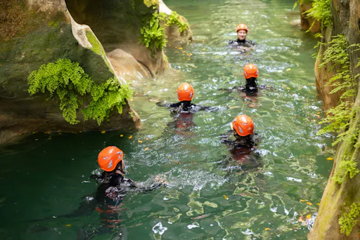 Antalya family outdoor adventure experience in Aladdin's Canyon