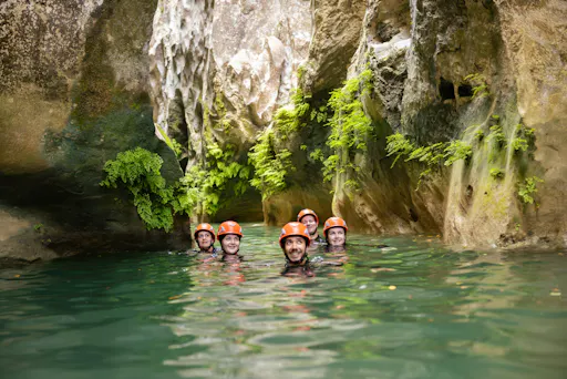 Antalya family outdoor adventure experience in Aladdin's Canyon