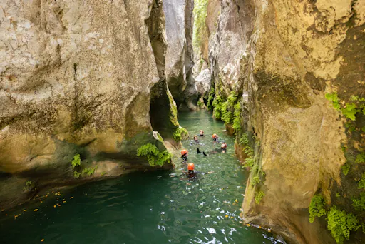 Antalya family outdoor adventure experience in Aladdin's Canyon