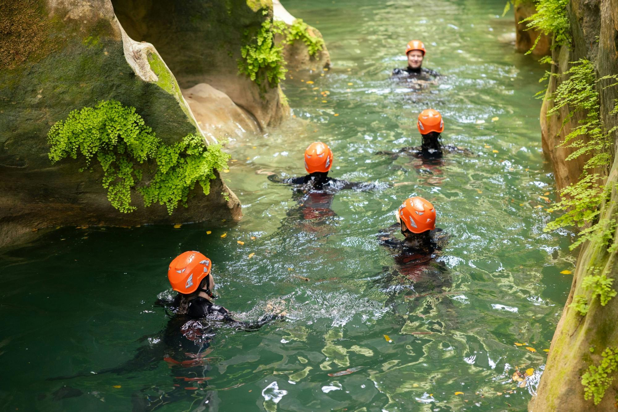 Antalya family outdoor adventure experience in Aladdin's Canyon