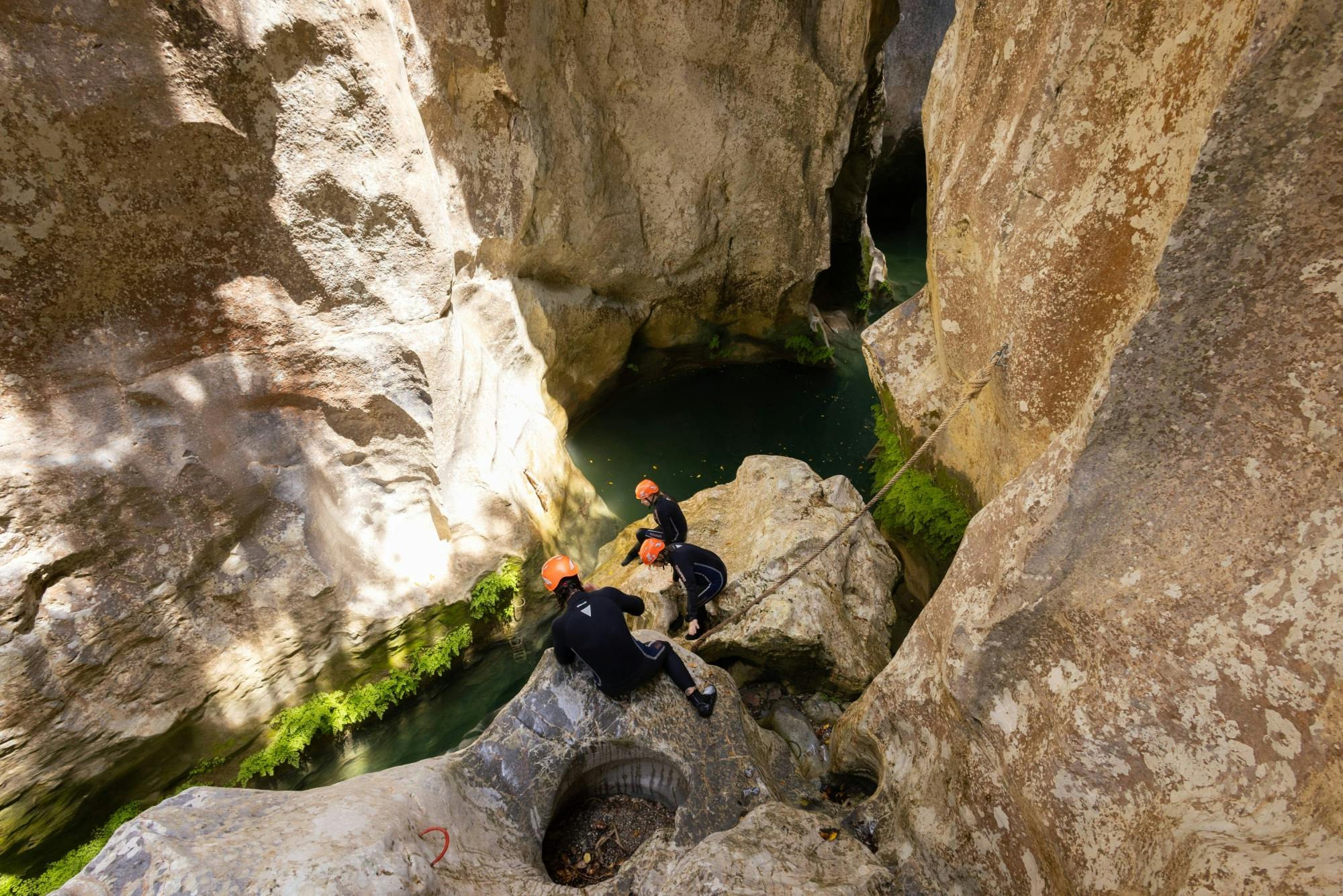 Antalya family outdoor adventure experience in Aladdin's Canyon