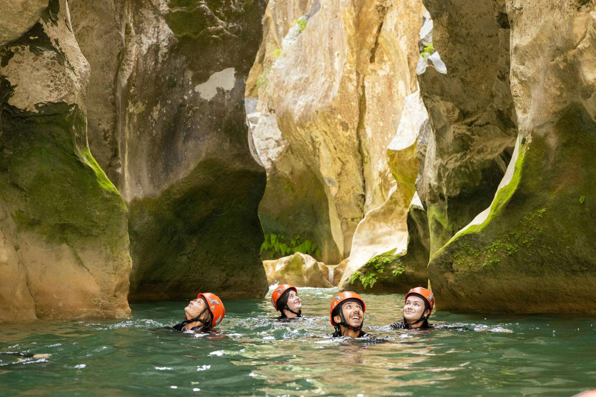 Antalya family outdoor adventure experience in Aladdin's Canyon