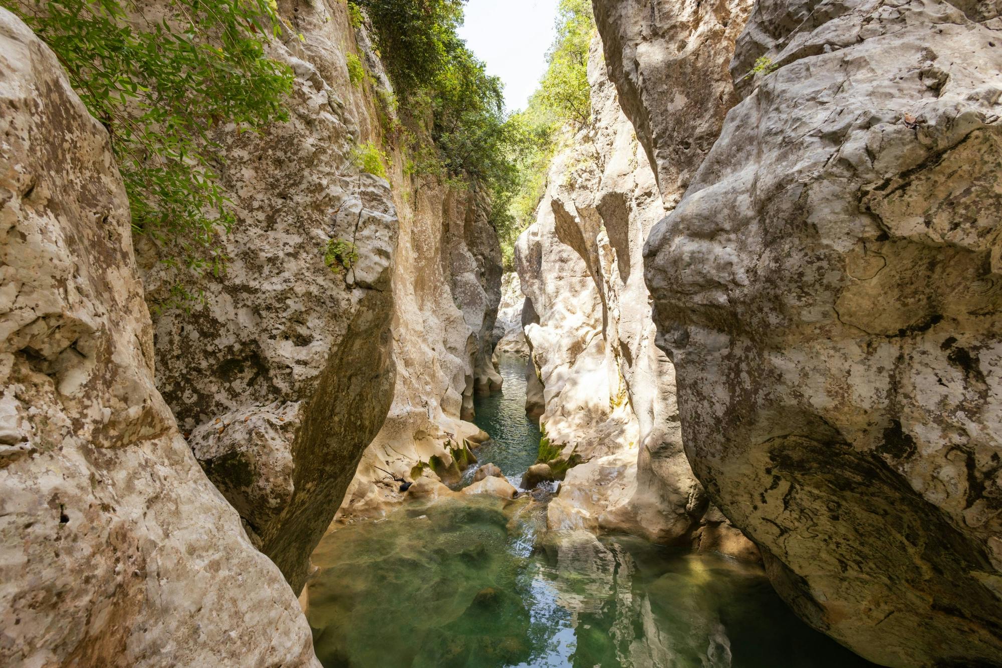 Antalya family outdoor adventure experience in Aladdin's Canyon