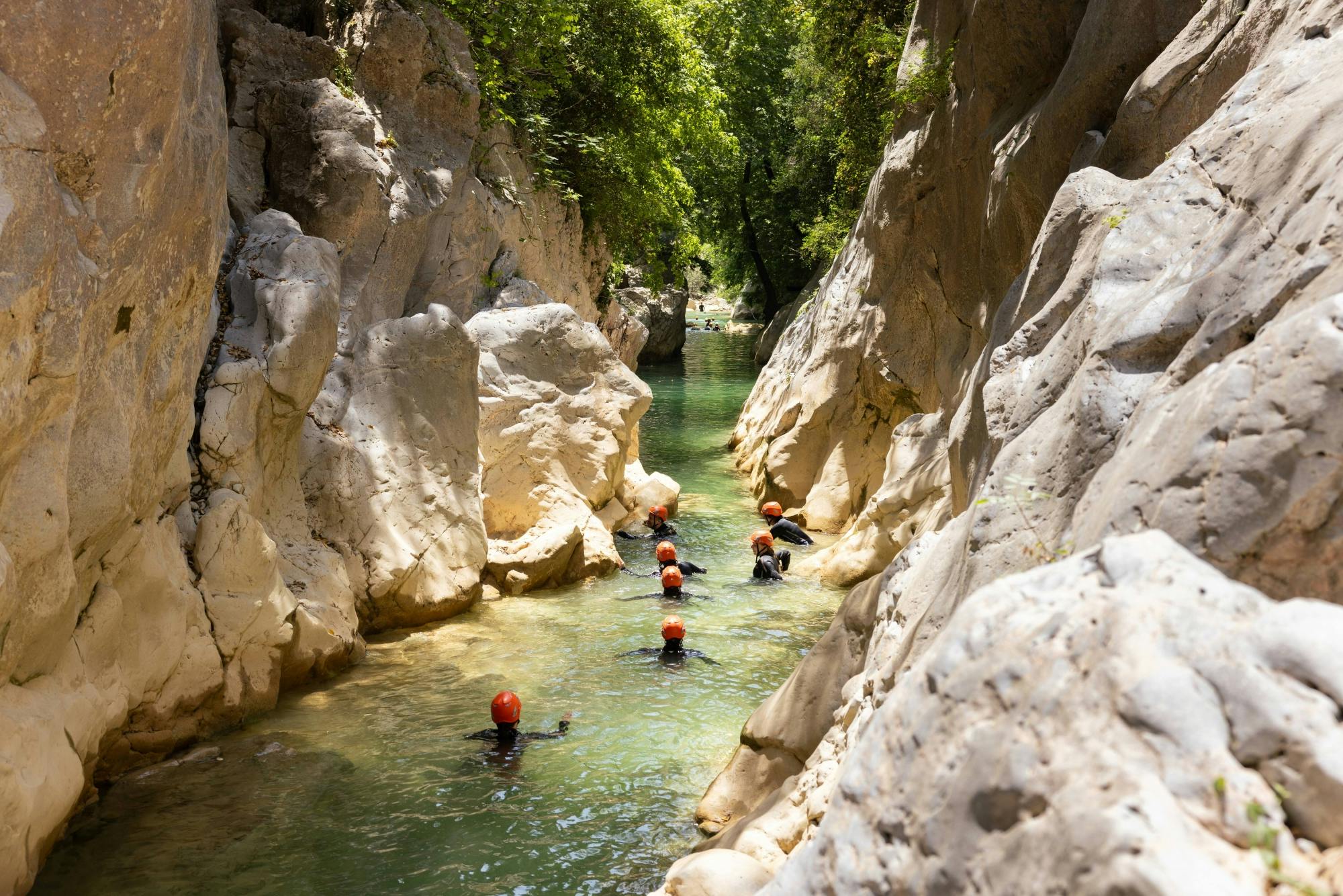 Antalya family outdoor adventure experience in Aladdin's Canyon