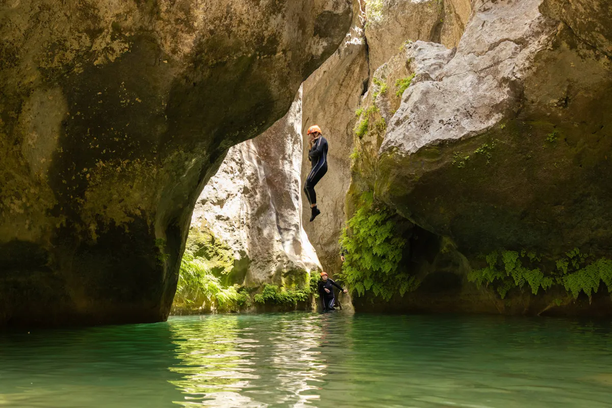 Antalya family outdoor adventure experience in Aladdin's Canyon