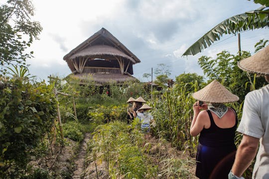 Future for food guided evening tour with cooking class in Bali