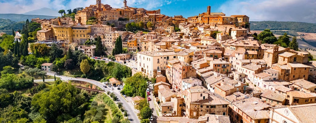 Montepulciano panoramic electric minibus tour