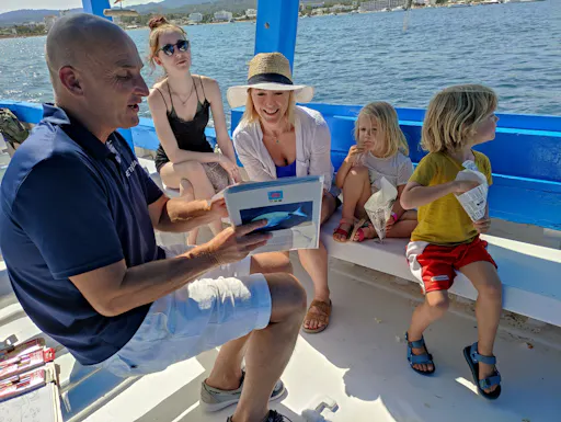 Ibiza family boat trip