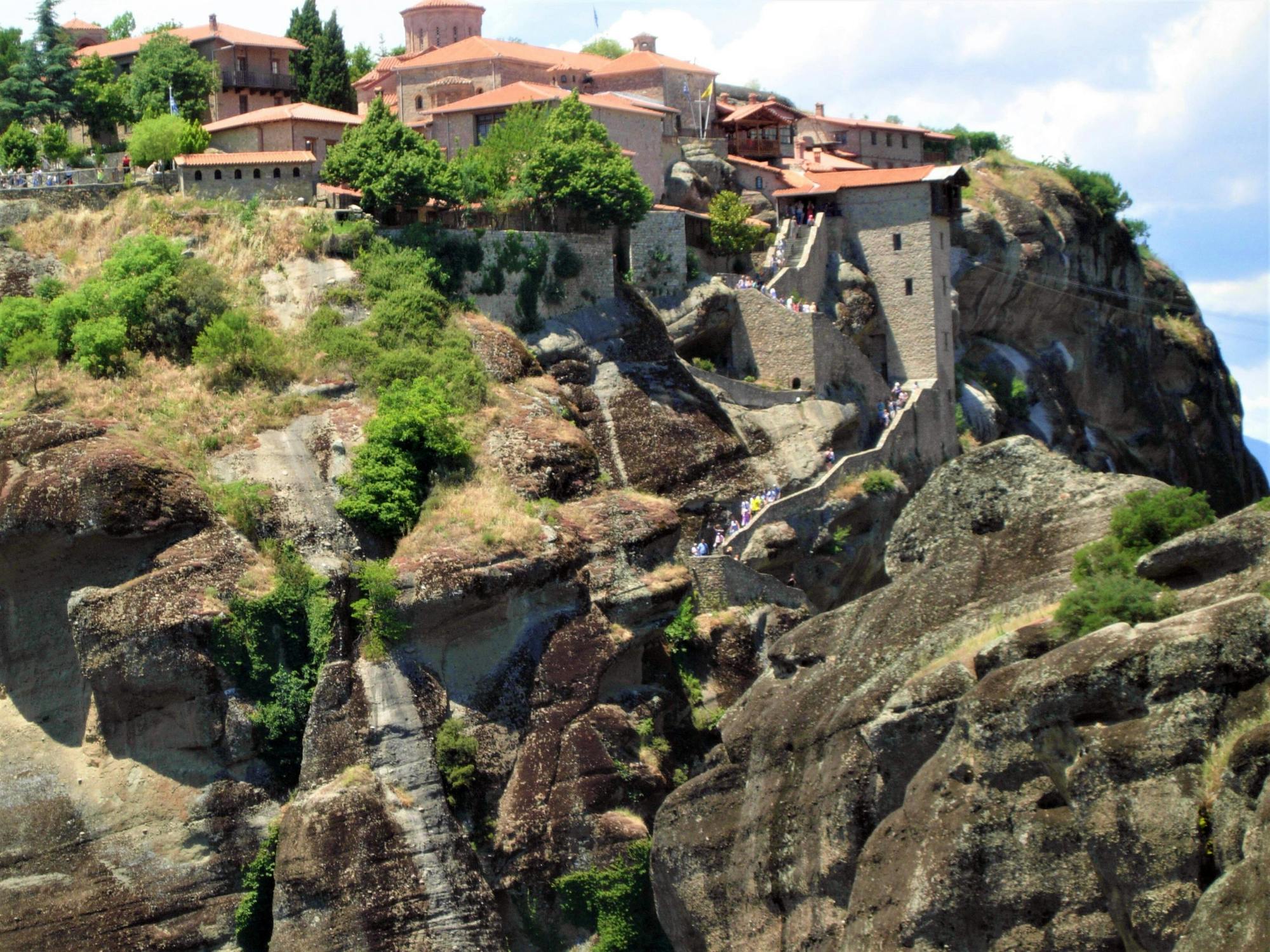 Meteora monasteries tour with traditional Greek lunch