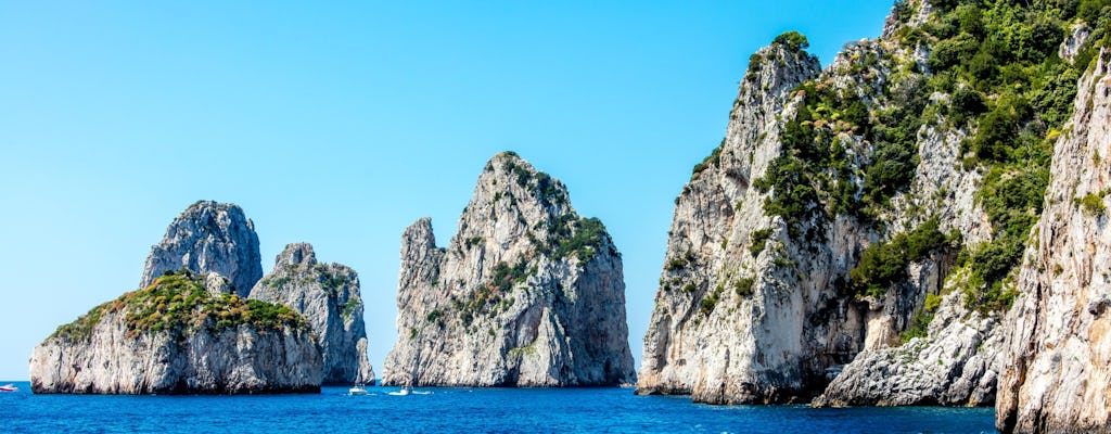 Full-day Capri small boat experience with Blue Grotto