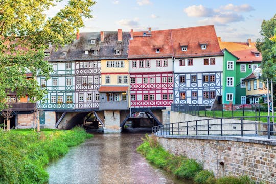 Erfurt city walking tour in 2 hours with a local guide