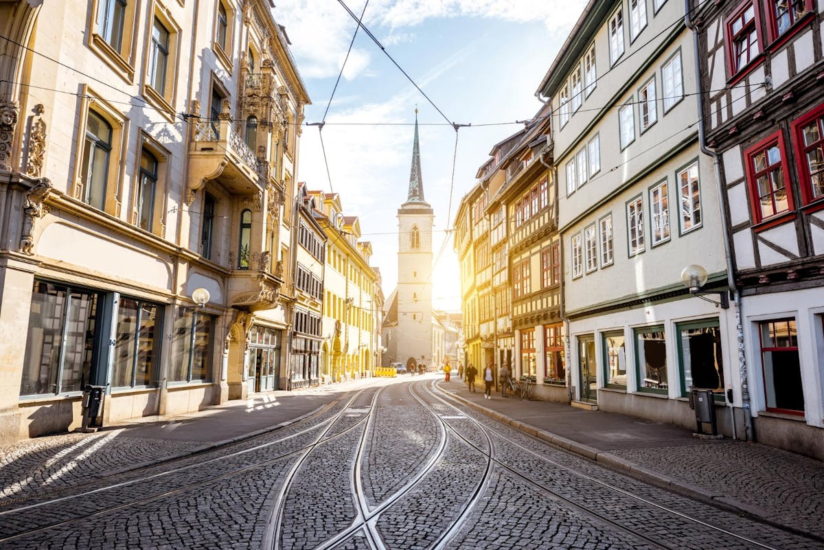 Erfurter Stadtrundgang mit einem ortskundigen Guide