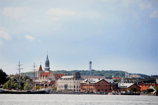 Visite à pied des points forts de la ville d'Aalborg avec un guide local