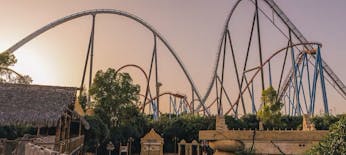 Caribe Aquatic Park by day and PortAventura Park by night 1-day combo