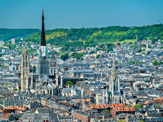 Rouen city highlights walking tour with a local guide