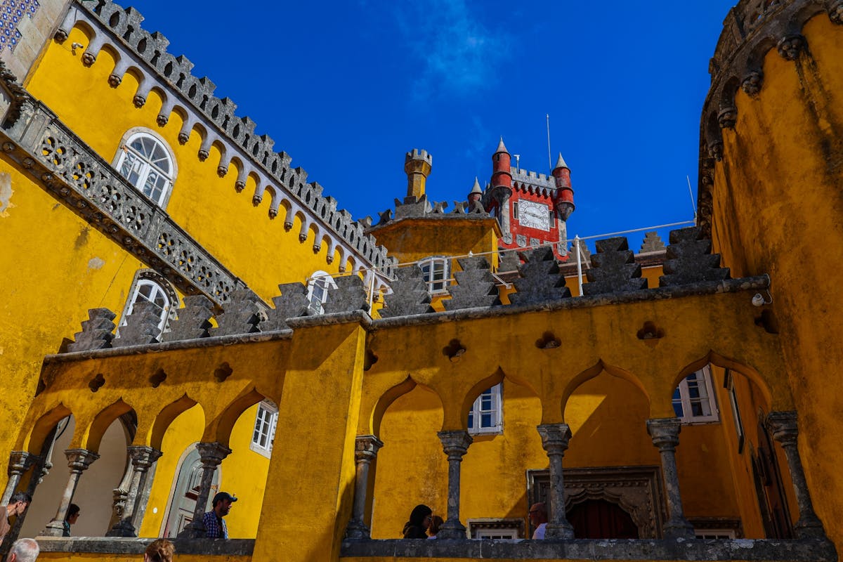 Day Trip from Lisbon to Sintra, Pena Palace and Cascais with Wine Tour