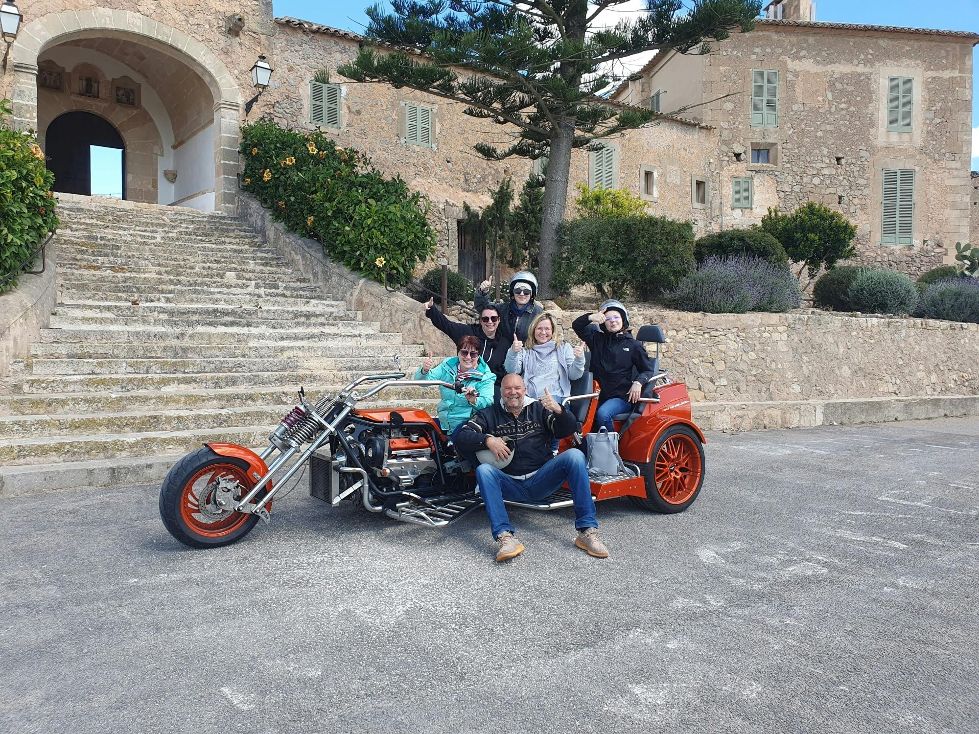 Majorcan mountains, sea and countryside trike tour