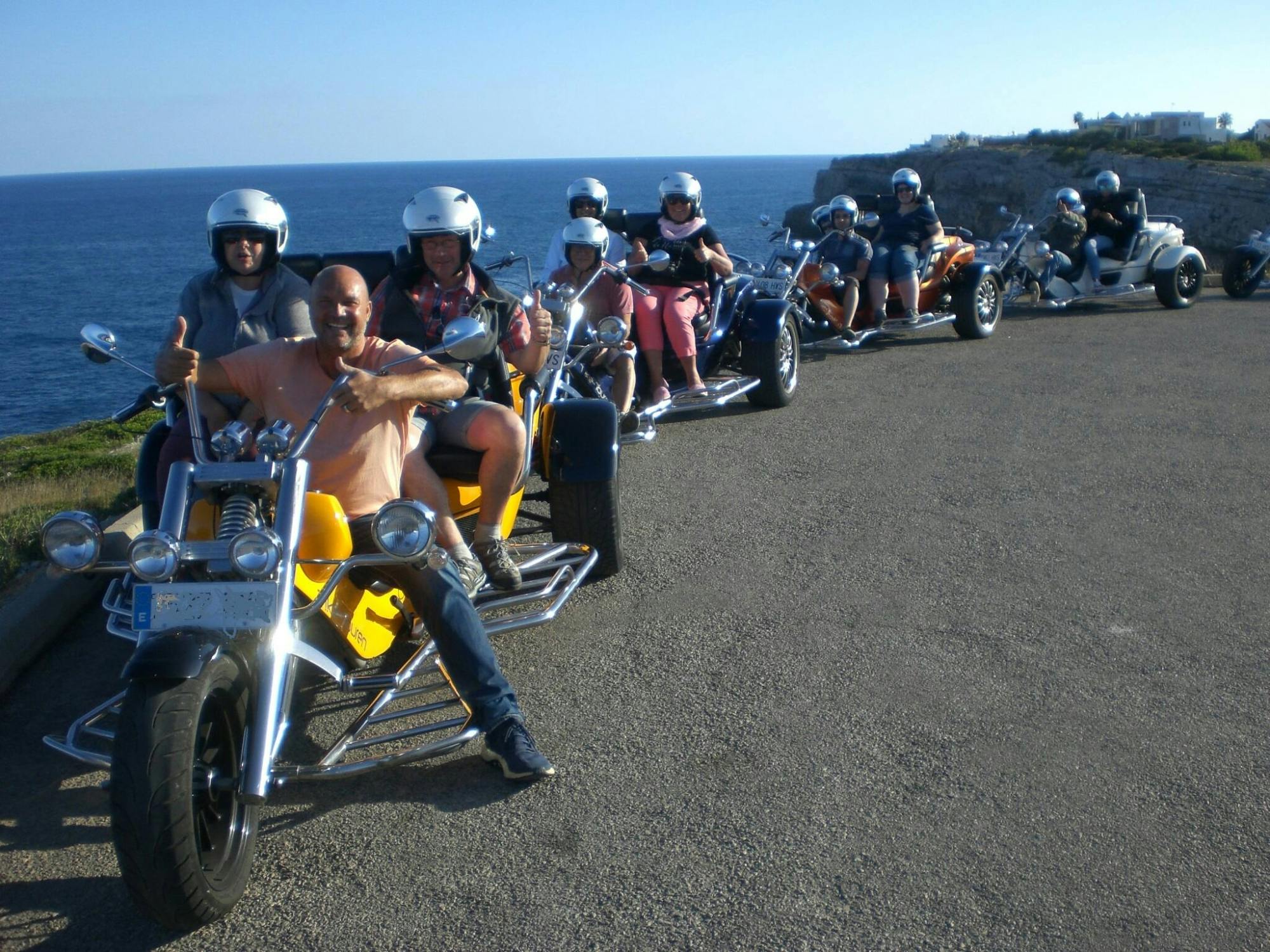 Majorcan mountains, sea and countryside trike tour