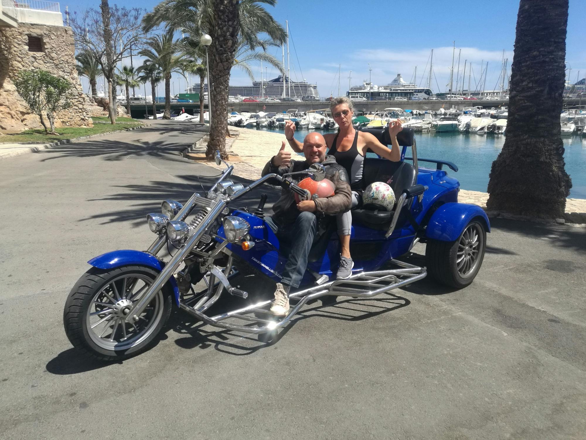 Majorcan east coast trike tour with Randa Monastery