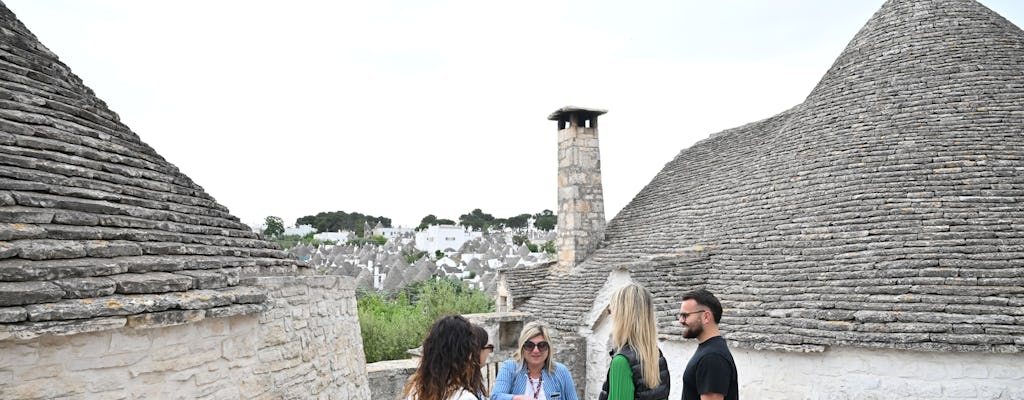 Transfert privé à Alberobello depuis la Côte Ionienne du Salento