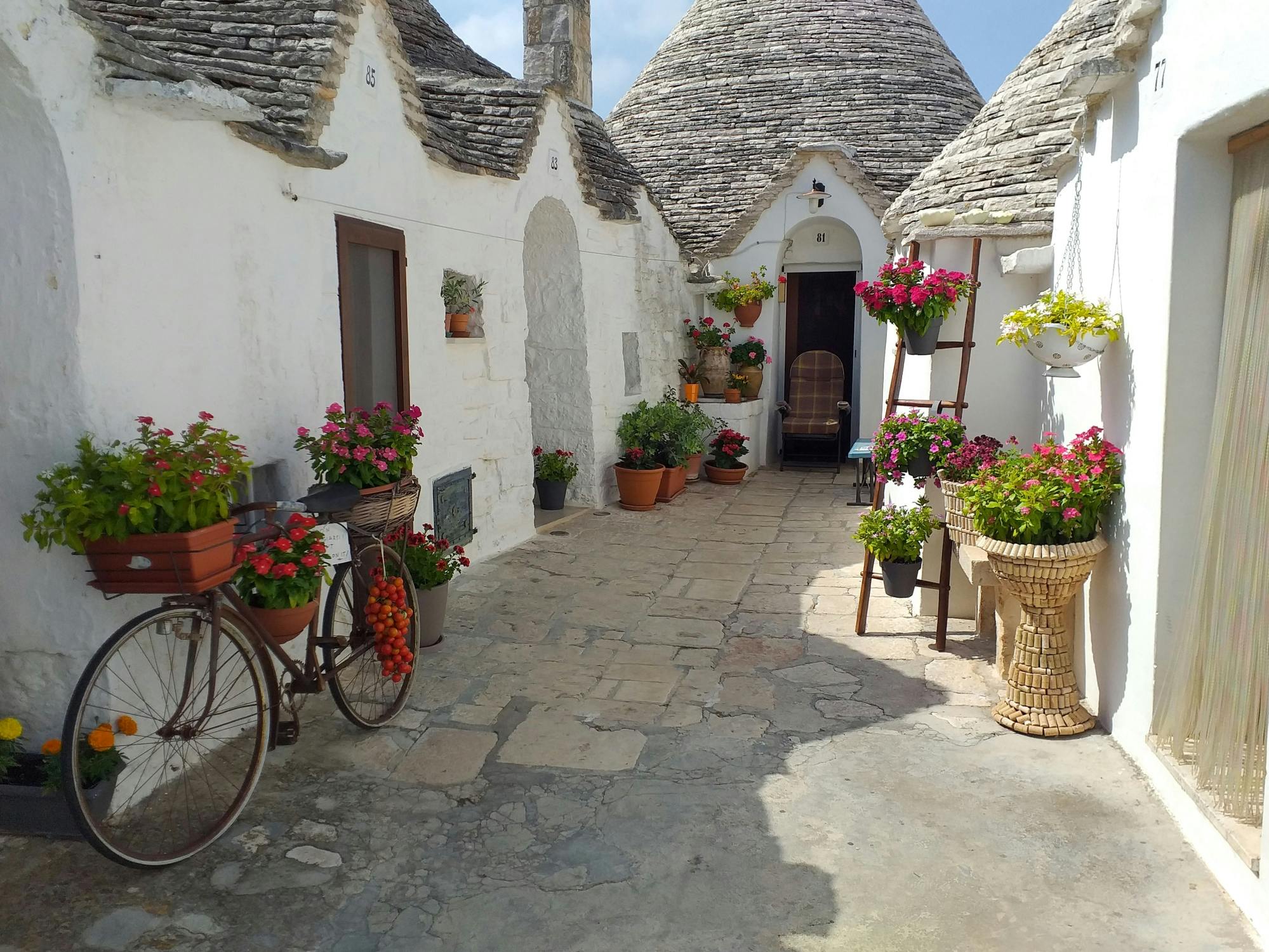 Private transfer to Alberobello from Salento Ionian Coast